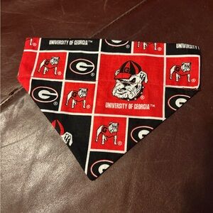 Dog Bandana - Red and Black